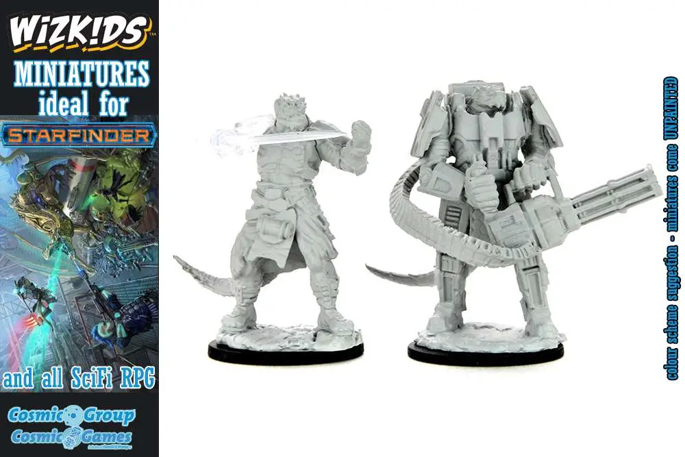 Starfinder Dcum Vesk Soldier - Figurine